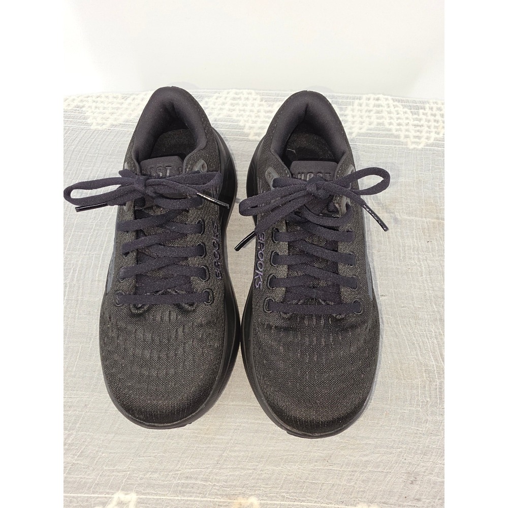 Brooks Ghost Max Triple Black Running Shoes 1204571B020 Womens 6